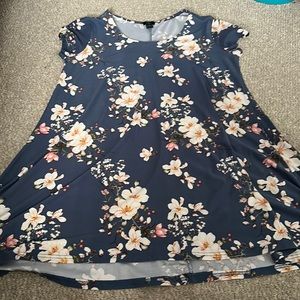 flowery flowing dress